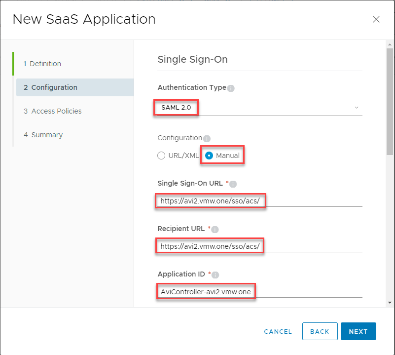 New SaaS Application part 1